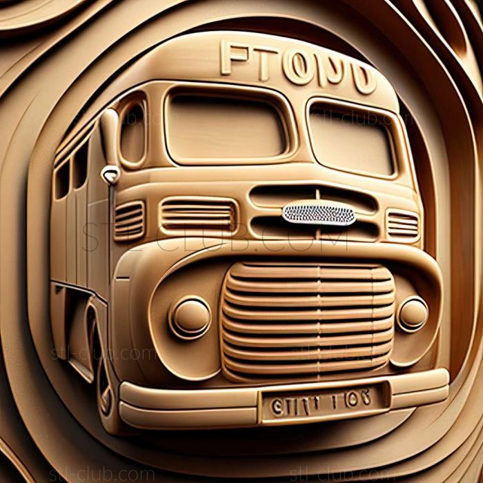 3D мадэль Ford Transit (STL)